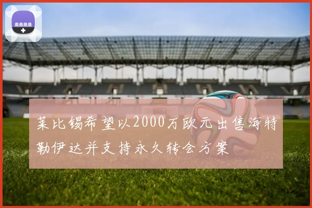 莱比锡希望以2000万欧元出售海特勒伊达并支持永久转会方案